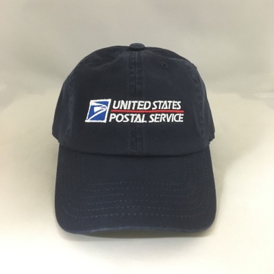 USPS Dad Hat Cotton Ball Cap United States Postal Service Adjustable Navy OSFM  eb-41334558